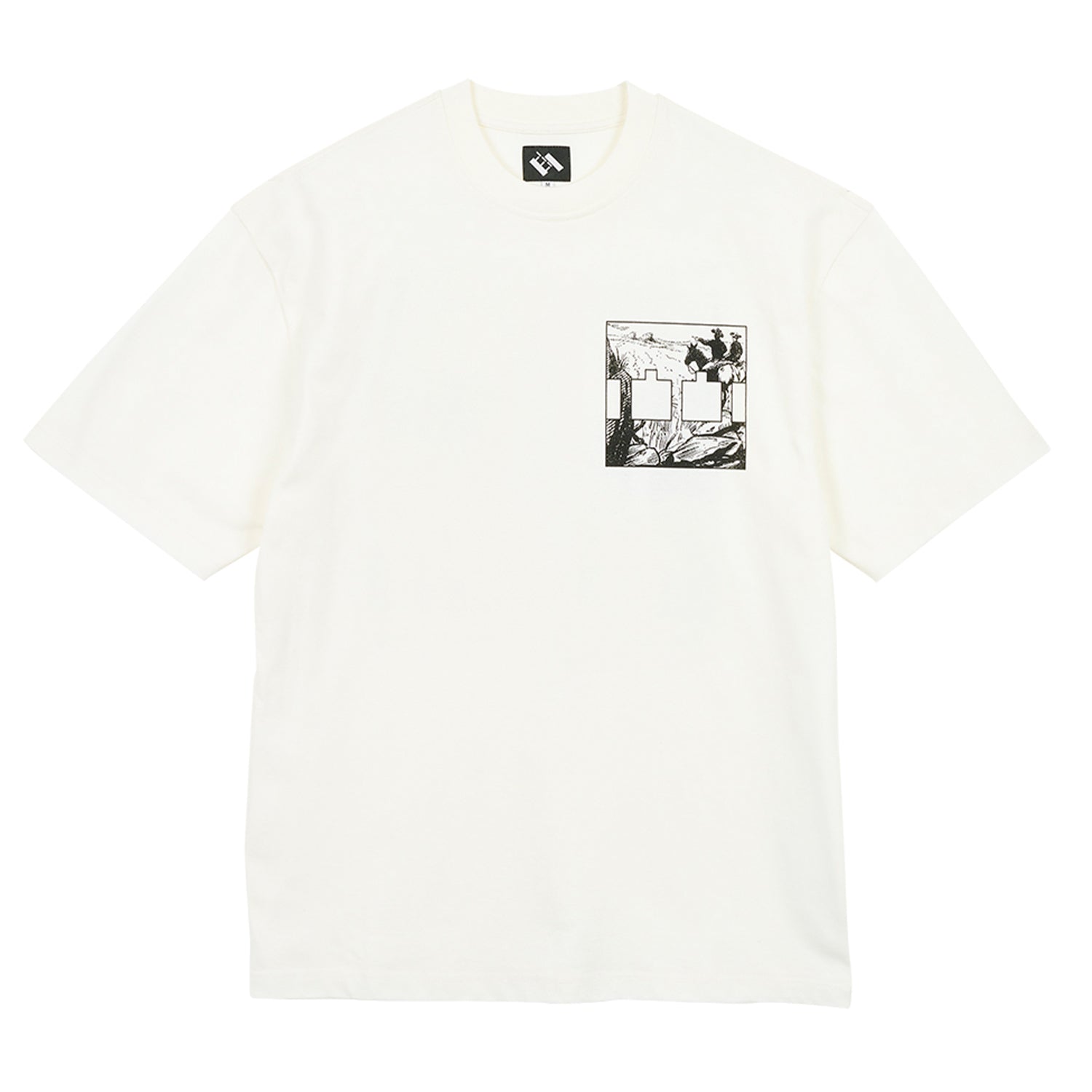 Two Dark Humps T-Shirt (White)