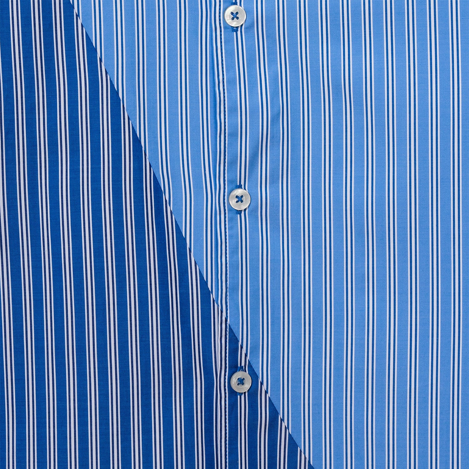 Striped Balance Charli Shirt (Crystal Blue)