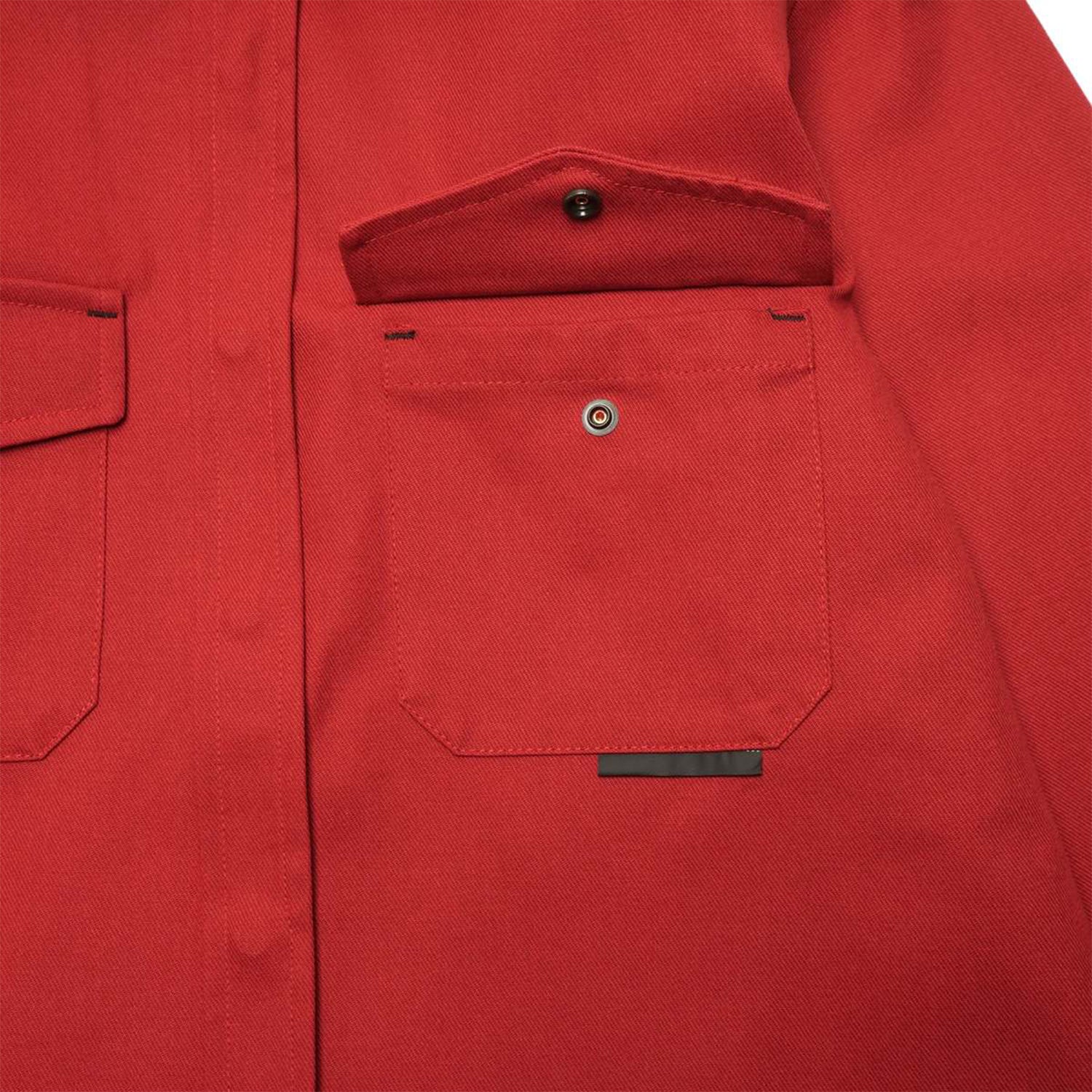 Replicated Klopman Overshirt (Fire Red)