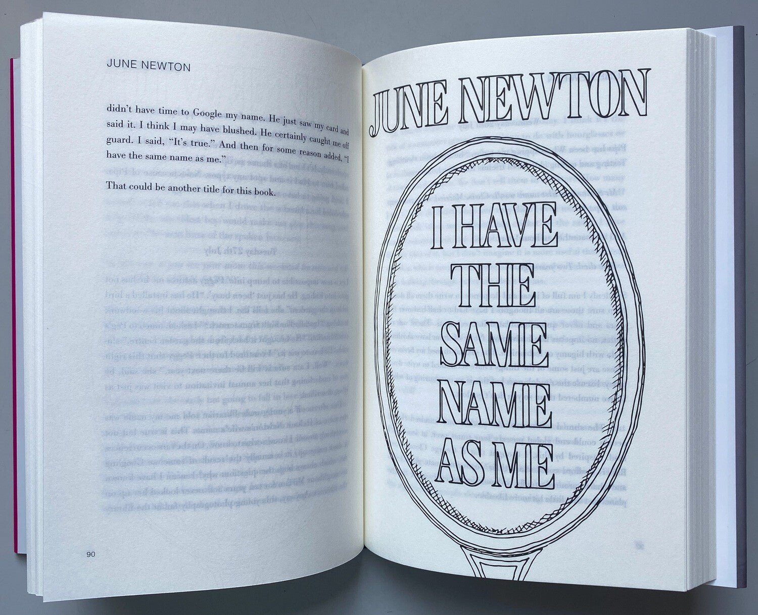 BEST SELLER June Newton by David Owen (the D of IDEA)