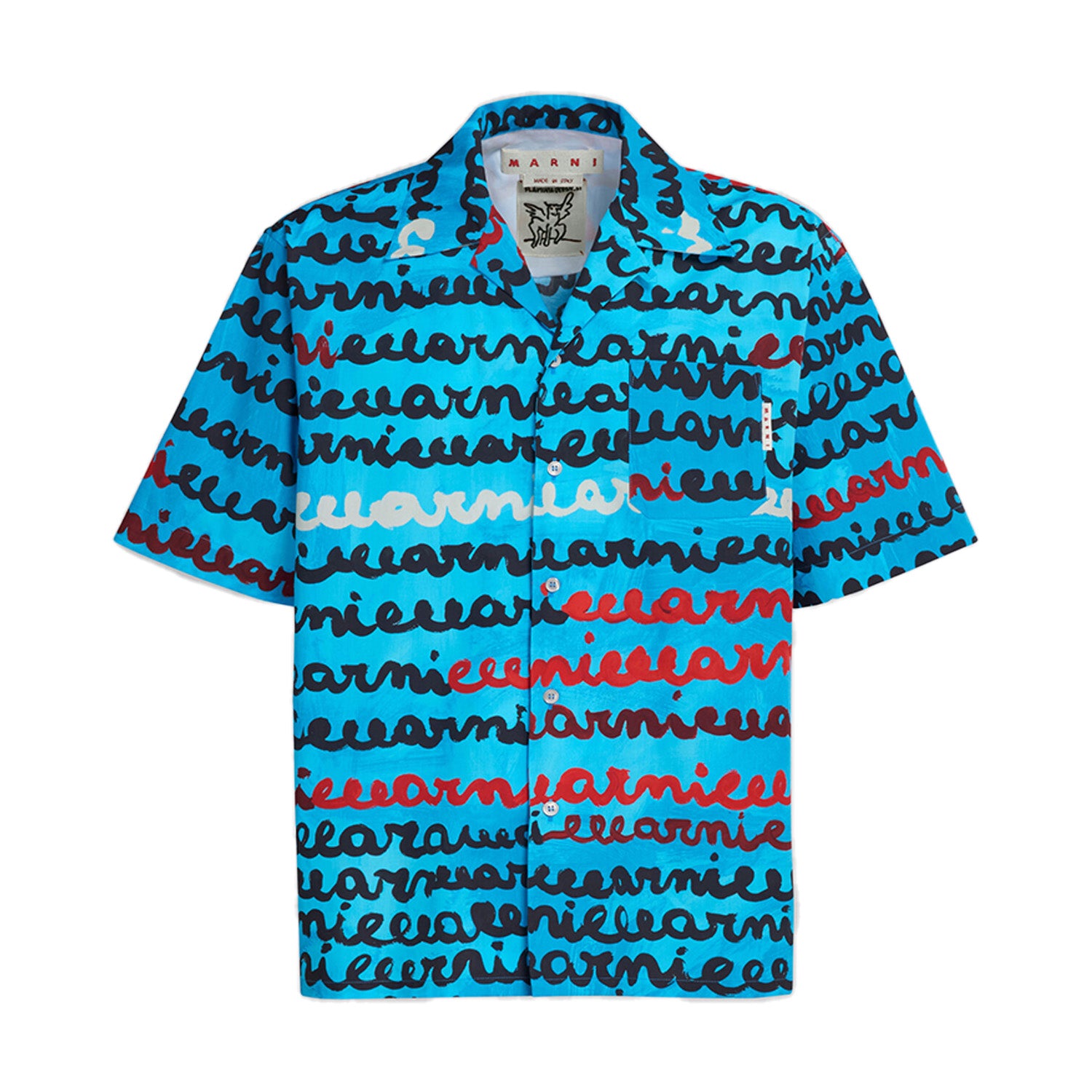 Maremarni Poplin Shirt (Turquoise)
