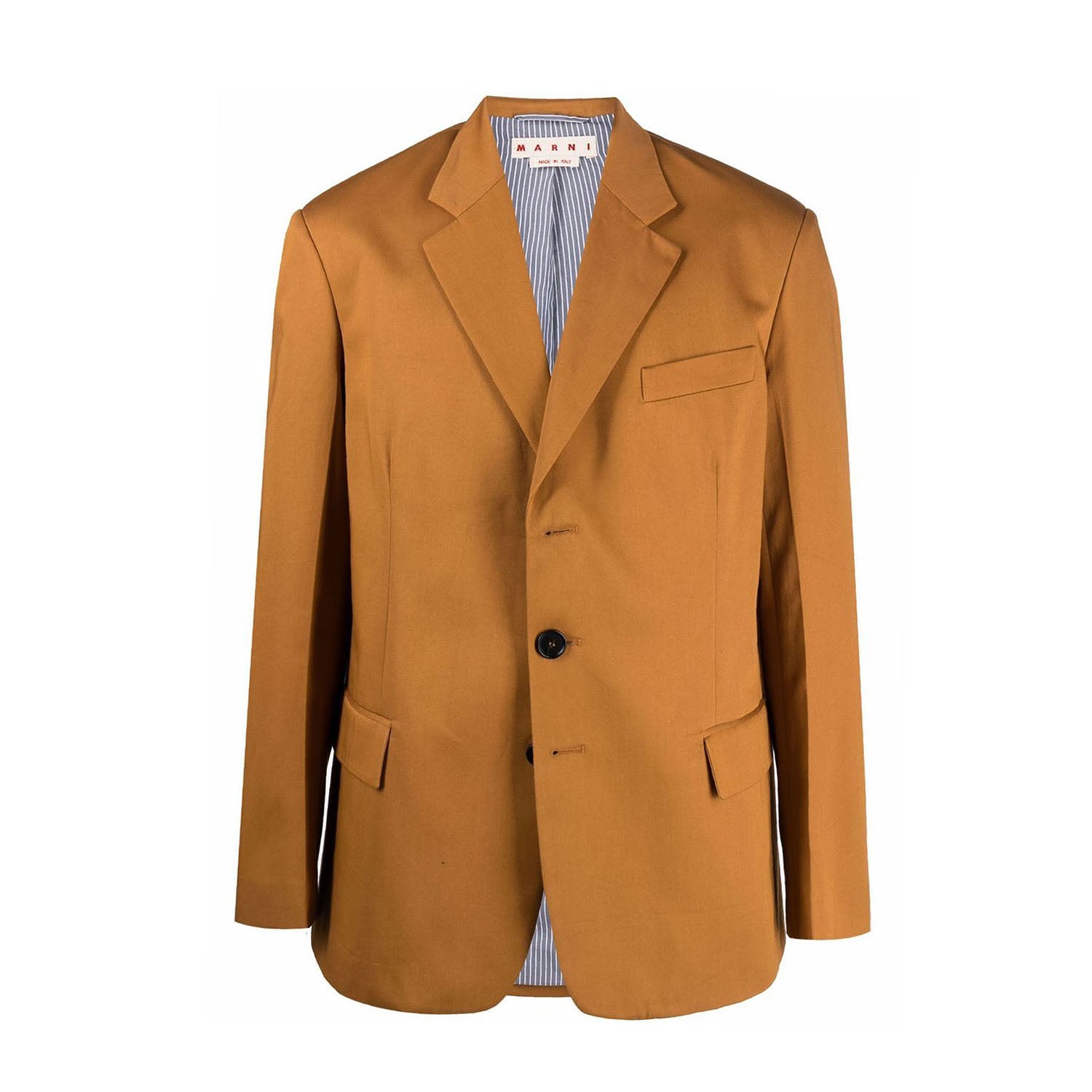Gabardine Suit Jacket (Camel)